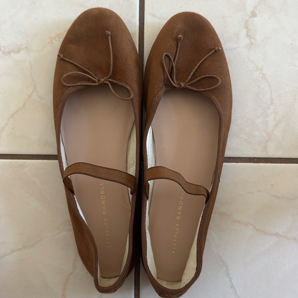 $275 Loeffler Randall ballet flats Sz 10